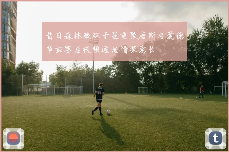 昔日森林狼双子星重聚唐斯与爱德华兹赛后视频通话情深意长